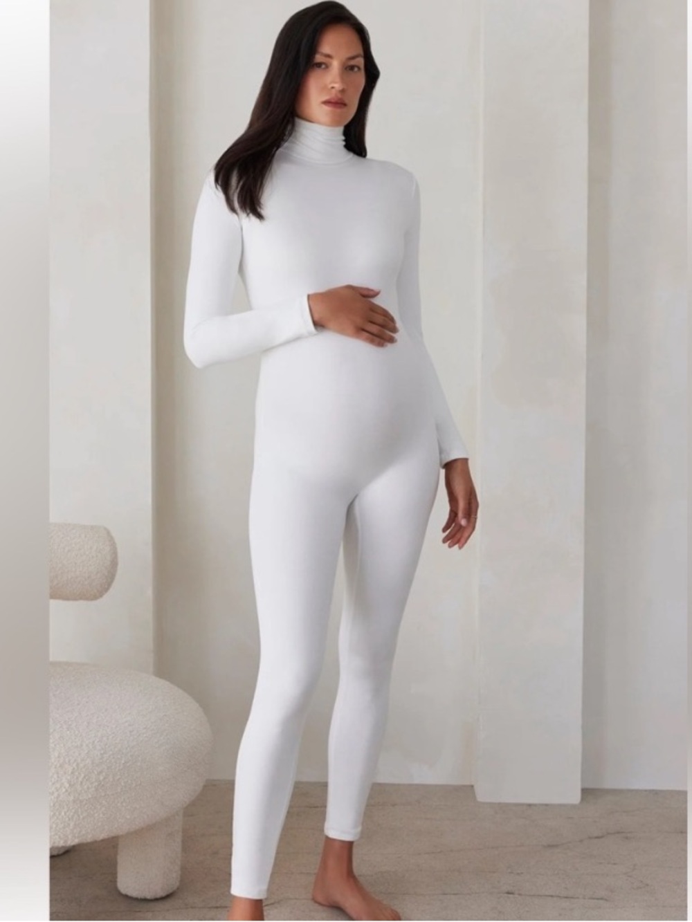 Bumpsuit The Penelope Ivory maternity jumpsuit New S